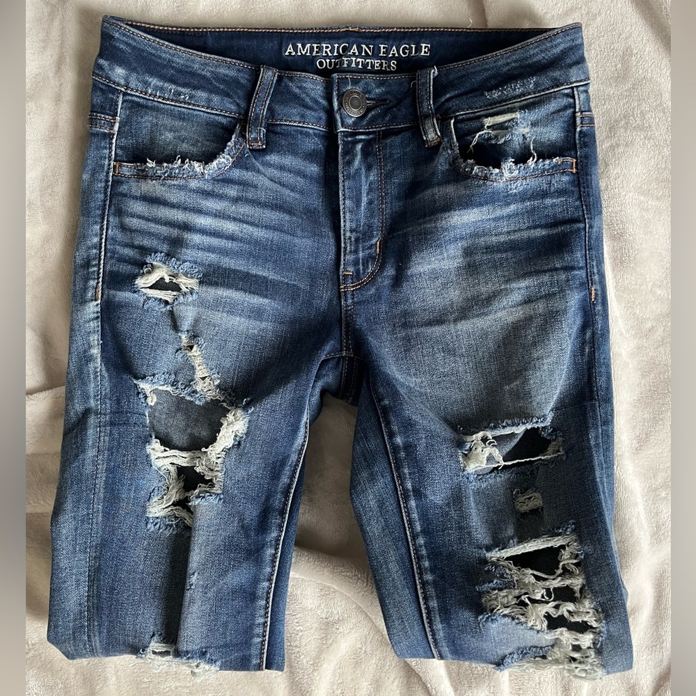 Amercian eagle skinny jeans